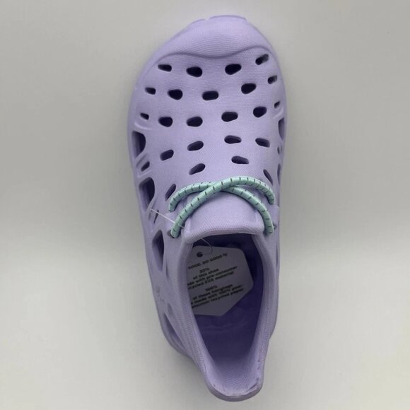 Joybees Trekking Toddler Girls Purple Lightweight Slip On Clogs Shoes Size 6 - Picture 4 of 5